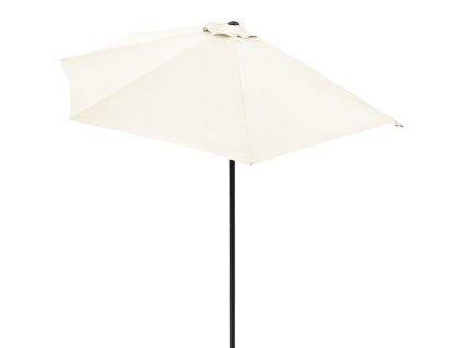 Kingsleeve půlkruhový slunečník béžový průměr 270 cm