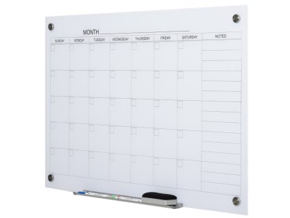 Plánovací magnetická tabule 90 x 60 cm