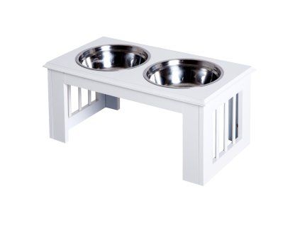 Miska na krmení pro psy z nerezové oceli 58,4 x 30,5 x 25,4 cm