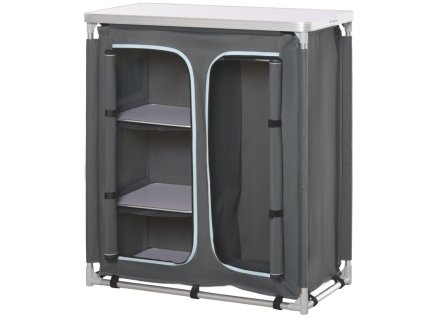 Kempingová skládací kuchyňská skříňka s pracovní deskou velká