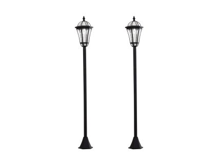 Solární zahradní LED lucerny 2 ks