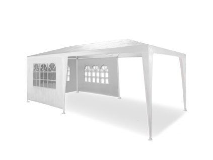 Casaria party stan bílý 6 x 3 m, 18 m²