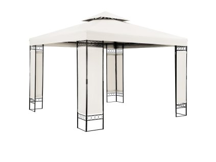 Casaria zahradní altán krémový 3x3 m