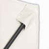 Kingsleeve půlkruhový slunečník béžový průměr 270 cm