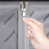 Sada skořepinových kufrů 3-dílná modrá 40 l, 80 l, 105 l