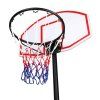 Basketbalový koš výškově nastavitelný 179 209 cm s kolečky 6