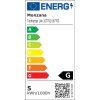 Stolní LED lampa Lilly, nastavitelné rameno, kožený vzhled, černá