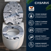 WC sedátko s automatickým spouštěním motiv kapky vody