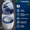 WC sedátko s automatickým spouštěním motiv kámen