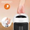 Keramický ohřívací ventilátor MZKH2200 bílá keramika 2 000W 8