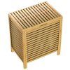 Koš na prádlo bambus 62L s odnímatelnou taškou