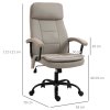 Masážní kancelářská výškově nastavitelná otočná židle, ergonomická,