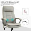 Masážní kancelářská výškově nastavitelná otočná židle, ergonomická,