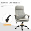 Masážní kancelářská výškově nastavitelná otočná židle, ergonomická,