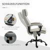 Masážní kancelářská výškově nastavitelná otočná židle, ergonomická,