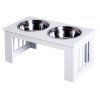 Miska na krmení pro psy z nerezové oceli 58,4 x 30,5 x 25,4 cm