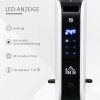 Elektrické ventilátorové topení s LED displejem, 3 úrovně topení, 24-hodinový časovač, 2180 W
