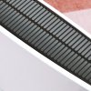 Elektrické ventilátorové topení s LED displejem, 3 úrovně topení, 24-hodinový časovač, 2180 W