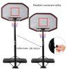 Basketbalový koš výškově nastavitelný 200-305 cm
