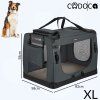 Skládací cestovní box pro psy XL, antracitový