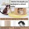 Odpočívadlo pro kočky v designu květiny, výška 83 cm