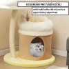 Odpočívadlo pro kočky v designu květiny, výška 83 cm