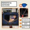Skládací cestovní box pro psy L, modrý
