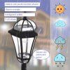 Solární zahradní LED lucerny 2 ks