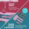 Dětské posezení se slunečníkem, růžové