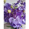 Umělá květina Orchidea v květináč 120 cm, fialová