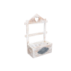 Dřevěný stojan na květiny 38 x 26 x 12 cm