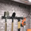 Nástěnný držák zahradního nářadí, nosnost 150 kg