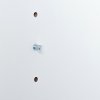 Casaria komoda Alba DB131 bílá se 3 dvířky a zásuvkami, 107 x 74 x 35 cm