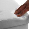 Casaria taburet (lavice) bílý s úložným prostorem 115 x 38 x 38 cm