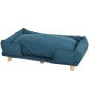 Pohovka pro psy, modrá (zvíře do 30 kg a 60 cm)