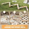 Balanční kladina dřevěná pro děti 3-8 let