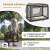 Skládací cestovní box pro psy XXL, antracitový