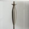 Sada lamp, 1 stojací a 2 stolní, stříbrno-bílá
