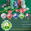 Pokerová sada 400 ks v kufříku