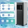 Mobilní klimatizace 7000 BTU 3v1, do 28 m², černá