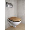 WC sedátko s automatickým spouštěním dekor bambus - KOSMETICKÁ VADA