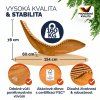 Saunové lehátko z akáciového dřeva