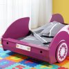 Casaria dětská postel auto růžová 200 x 90 cm