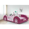 Casaria dětská postel auto růžová 200 x 90 cm