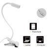 Monzana přenosná USB LED lampička s klipem bílá, 4 W, 210 lumenů