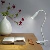 Monzana přenosná USB LED lampička s klipem bílá, 4 W, 210 lumenů