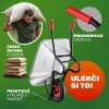 Zahradní/stavební kolečko 100 l, nosnost 250 kg