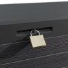 Deuba zahradní úložný box 270 L, 116 x 43 x 54 cm, antracit